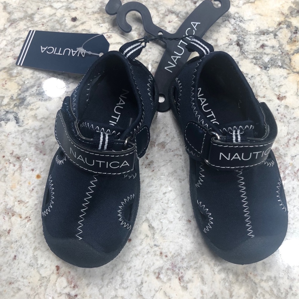 Toddler Boys Nautica Kettle Water Shoes SZ 6 NWT